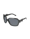 Gucci - Gucci Signature Bow Oversize Round Sunglasses shiny black/dark grey