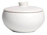 Vera Wang by Wedgwood Naturals Chalk Sugar Bowl with Lid