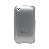 CaseCrown iPhone 3G 3GS Metallic Glider Case (Silver)