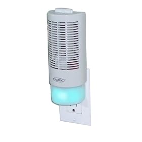 Viatek Ionic Wind Plug-in Ionic Air Cleaner with Night Light