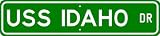 USS IDAHO BB 42 Street Sign - Navy