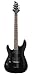 Schecter Omen-6 Electric Guitar (Gloss Black, Left Handed)