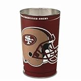 San Francisco 49ers NFL Tapered Wastebasket (15
