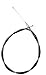 Honda 17910-VL0-B00 Walk-Behind Lawn Mower Throttle Cable