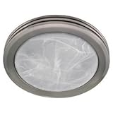 Hunter Fan Saturn 90053 Decorative Brushed Nickel Rings with Frosted Glass