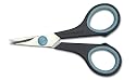 Mundial BP1868-1 CushionSoft 4 1/4" Embroidery Scissors, Blue/Lt. Blue Handle