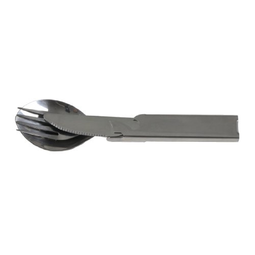 10T BW Cutlery Couverts de table d'extérieur en inox Argent