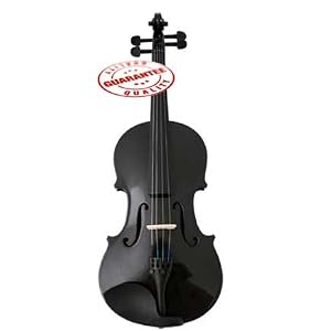 D'LUCA VIOLIN OUTFIT BLACK 1/4