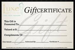 Luxe Body Spa Gift Certificate ($200)