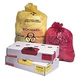 24x23 Red Infectious Waste 1.3 Mil