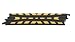Micro Scalextric G100 Straight Chicane 229mm/9" (2 pieces) 1:64 Scale Track Accessories