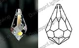 Swarovski Spectra Crystal Duck Head 20 mm #8290-8641-20 Set of 10pc
