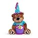 Adorable Happy Birthday Teddy Bear With Cake That Plays "Happy Birthday To You" Great Gift Item