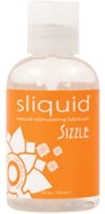 Sliquid Sizzle Warming Lube Glycerine & Paraben Free - 4.2 Oz Bottle