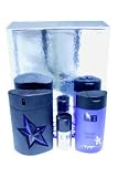 Angel by Thierry Mugler for Men - 3 Pc Gift Set 3.4oz EDT Spray (Rubber Flask), 3.5oz Hair and Body Shampoo, 0.7oz Deodorant Stick