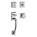 Baldwin SC.NAPxROU.TRR Napa Single Cylinder Handleset with Traditional Round Ros, Satin Nickel
