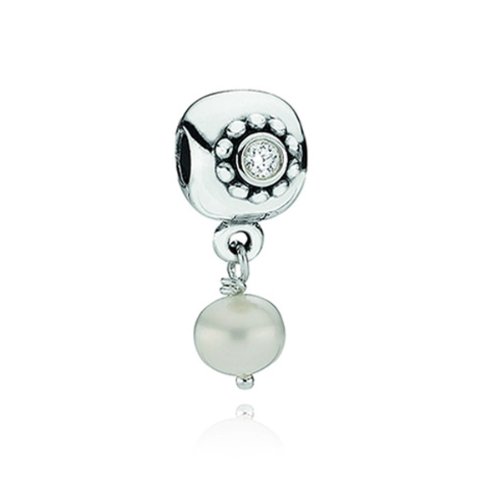 Imagen 1 de Pandora 790873P - Abalorio de mujer de plata de ley, 1 cm