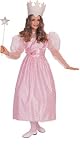 Costume Officiel Le Magicien d'Oz (Wizard of Oz) La Robe de Glinda - Grande taille - 8-10 ans (exclut la Baguette, le Collant et les Chaussures)