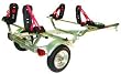 Malone MPG461G MicroSport Trailer - Two Carrier Package - Galvanized Wheels