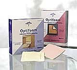 [Itm] 6 x 6 with 4.5 x 4.5 pad [Acsry To]: Optifoam Foam Dressings - Adhesive... see description