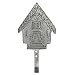 Tin Woodsman Pewter Lightweight Hook, Set of 3 Hooks, Solid Pewter, Made in USA (House)