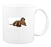 Mug with resting, hound, pair, dog, saint, bernard