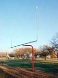 Single Pole Pitch Fork Goal - High School 20 Foot- Pair Of 2
