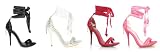 459 Sabrina 4.5 Inch PVC Slide, by Ellie Shoes