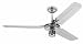 Industrial Ceiling Fan Chrome