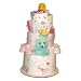 Baby Shower Cakes Three Tier Diaper Cake Color: Pink