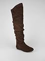 Stove-Cut Suede Finish Boot