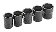SK 875 5 Piece 1/2-Inch Drive Turbosocket Fastener Removal Set