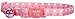 Coastal Pet Fashion Cat Collar Adjustable 8-Inch to 12-Inch, Breakaway Buckle with Bell, Polka Dot Pink