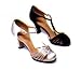 Ladies Flapper Costume Shoes - Black or Silver