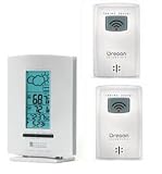 Oregon Scientific BAR888RA-2 Wireless Weather Forecaster and Atomic Clock
