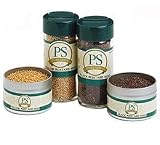 Mustard Seed Black/brown Tin