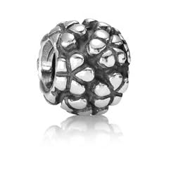 Pandora Damen-Bead  Sterling-Silber 925 Kleeblattkugel KASI 79292