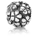 Pandora Damen-Bead  Sterling-Silber 925 Kleeblattkugel KASI 79292