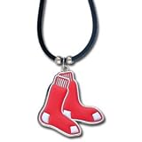 Boston Red Sox Logo Pendant Necklace - MLB Baseball Fan Shop Sports Team Merchandise