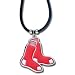 Boston Red Sox Logo Pendant Necklace - MLB Baseball Fan Shop Sports Team Merchandise