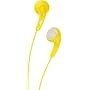 JVC HA-F140-YE In Ear GUMY Coloured Headphones - Yellow
