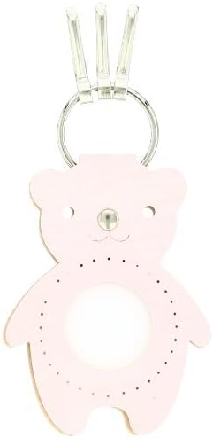 INAZUMA animal walnut Keychain BA-18S/116 pale pink (japan import) by INAZUMA