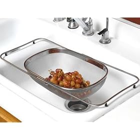 Nor Pro Over The Sink Pasta Strainer  Expandable by Norpro