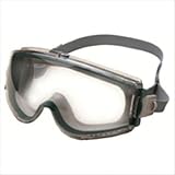 Uvex S3962C Stealth Safety Goggles, Gray Body, Amber Uvextreme Anti-Fog Lens, Neoprene Headband