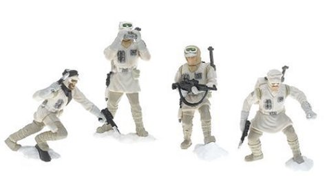 Star Wars Unleashed Battle 4 Pack Rebel Alliance Troopers