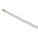 6.5mm to 7mm White Cultured Semi Round Freshwater Pearls, 14Kt. Yellow Gold Clasp. Cultured Freshwater Pearls Necklace
