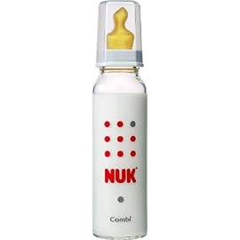NUK (ヌーク) 哺乳びん 天然ゴム付 240 ガラス