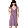 Soprano Cap-Sleeve Lace-Trim Knit Dress