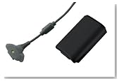 Xbox 360 �v���C&�`���[�W �L�b�g(�u���b�N)�̃C���[�W���g�傷��