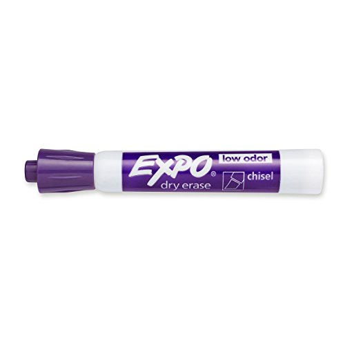 Expo 2 LowOdor Dry Erase Markers, Chisel Tip, 12Pack, Purple B0044WVO64 eBay